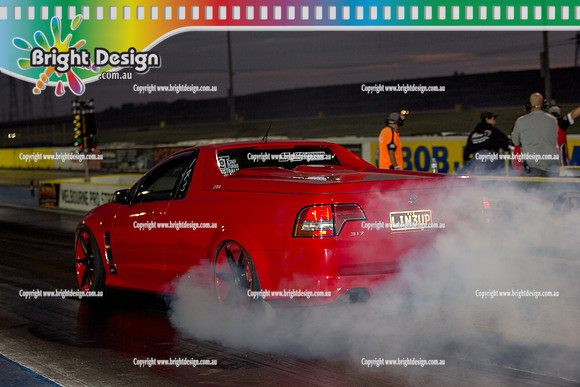 Fast Friday Off Street Drag Racing @ Calder PArk Drag Racing Fri 1 April 2016  (52884)  LIN3UP