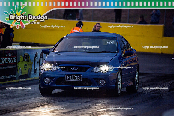 Fast Friday Off Street Drag Racing @ Calder PArk Drag Racing Fri 1 April 2016  (52854)  MIL3R
