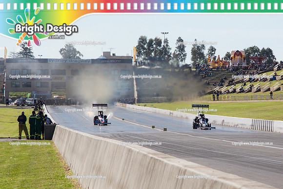 X-Champs @ Sydney Dragway SUN 4 May 2014  (6560)  TOP FUEL  TF 3546  MARK MARIANI FAMILY MOTORSPORT  TF 531  RAPISARDA AUTOSPORT INTERNATIONAL