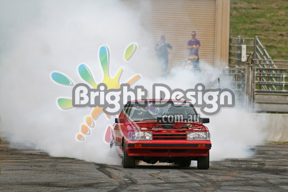 Motorfest Lardner Park March 2012 SAT - (115)  RED BLUEBIRD TBC