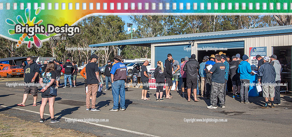 SMDCW2  Drag Challenge weekend 2 QLD  BDMP2947  CREW DRIVERS BRIEFING WARWICK RACEWAY