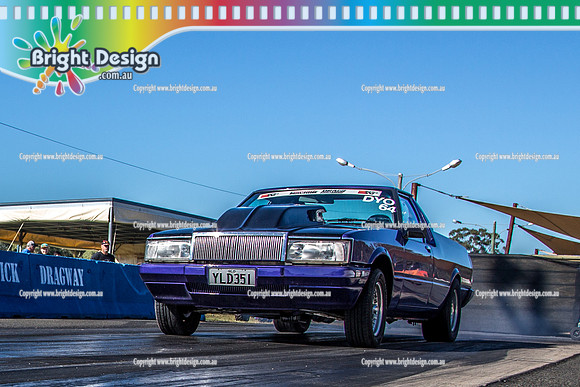 SMDCW2  Drag Challenge weekend 2 QLD  BDMP3067  YLD351 IAN PYMBLE