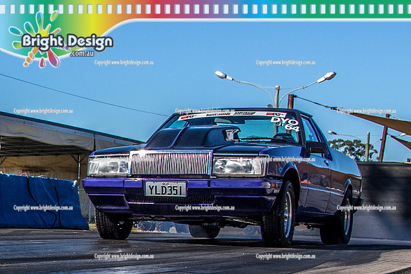 SMDCW2  Drag Challenge weekend 2 QLD  BDMP3064  YLD351 IAN PYMBLE