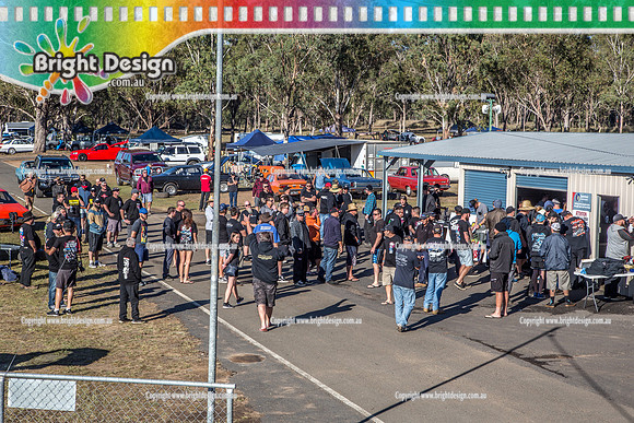 SMDCW2  Drag Challenge weekend 2 QLD  BDMP2950  CREW DRIVERS BRIEFING WARWICK RACEWAY