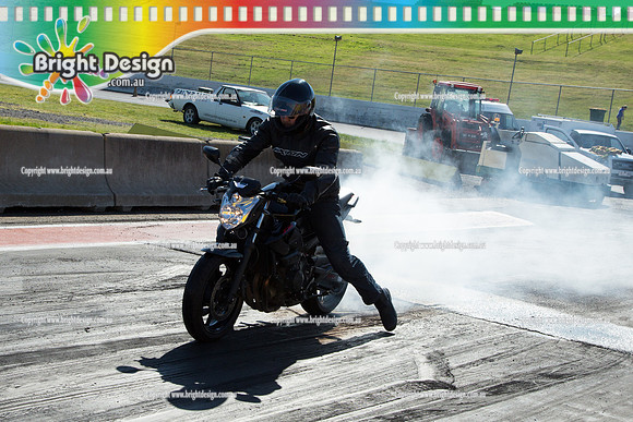 ANDRA Street Outlaws Drag Racing Quals Rnd 5 @ Calder Park 24 September 2014 (24472)  BIKE