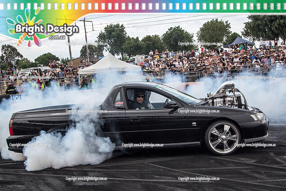 Summernats 28 Sunday 4 Jan 2015  BD  (8200)  MAADSS BURNOUT
