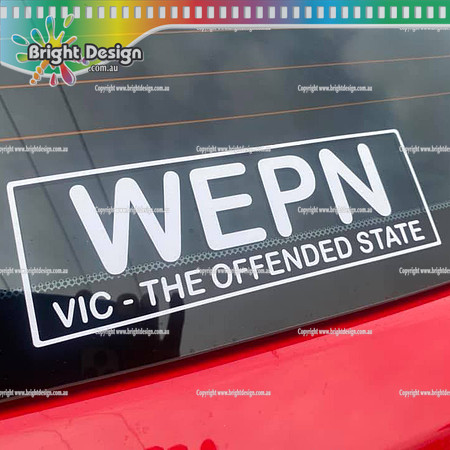 WEPN Plates Handover Cruise @ Portland 10 july 2020 (11000)s WEPN sticker The Offended State