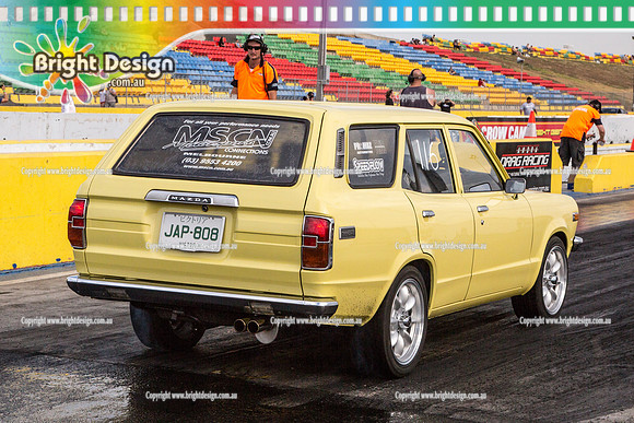 Fast Friday Street Meet Drag Racing @ Calder Park Raceway Drag Racing Friday 18 Dec 2015   (39500)  JAP808