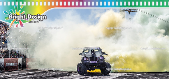 Summernats 34 Sunday 9 Jan 2022  BDMP1900-2  HAMMERTIME BURNOUT