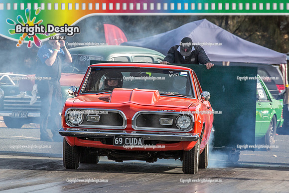 Mallee Drag Racing Shootout @ Swan Hill Dragway Sat 13 Oct 2018  (6060)    6957 NIKOLAS KARANOVIC 69CUDA