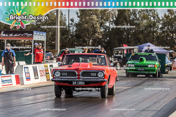 Mallee Drag Racing Shootout @ Swan Hill Dragway Sat 13 Oct 2018  (6065)    6957 NIKOLAS KARANOVIC 69CUDA
