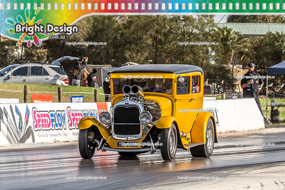 Mallee Drag Racing Shootout @ Swan Hill Dragway Sat 13 Oct 2018  (6110)   4254 YELA28 IAN HICKEY