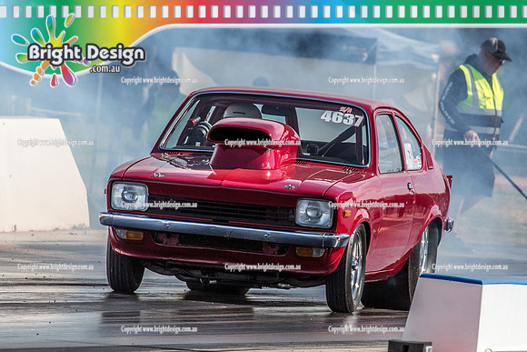 Mallee Drag Racing Shootout @ Swan Hill Dragway Sat 13 Oct 2018  (6184)  4637 RED GEMINI ENIO MARROCCO
