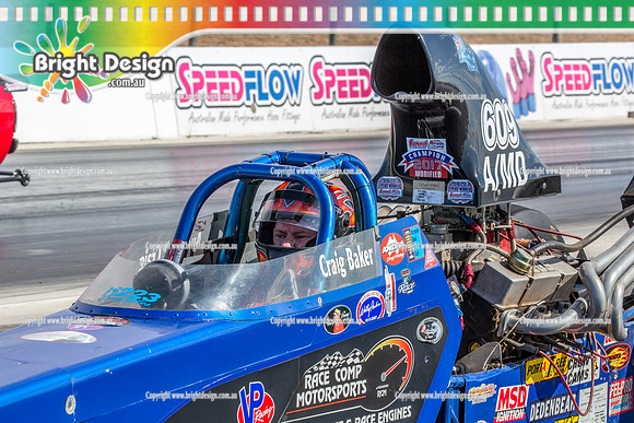 Mallee Drag Racing Shootout @ Swan Hill Dragway Sat 13 Oct 2018  (6242)  609 CRAIG BAKER