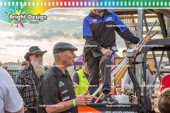Mallee Drag Racing Shootout @ Swan Hill Dragway Sat 13 Oct 2018  (6044)   CREWS DRIVERS BRIEFING ALAN WARD OFFICIAL