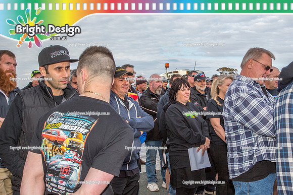 Mallee Drag Racing Shootout @ Swan Hill Dragway Sat 13 Oct 2018  (6051) CREWS DRIVERS BRIEFING