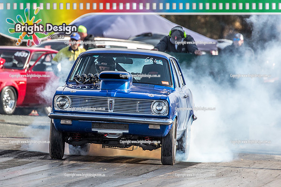 Mallee Drag Racing Shootout @ Swan Hill Dragway Sat 13 Oct 2018  (6151) 6844 KEVIN PETER HERITAGE HB KJP350