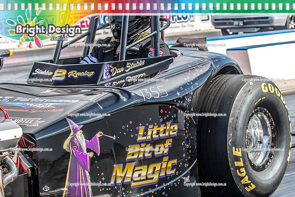 Mallee Drag Racing Shootout @ Swan Hill Dragway Sat 13 Oct 2018  (6388)  1355 DAN STUBBS LITTLE BIT OF MAGIC