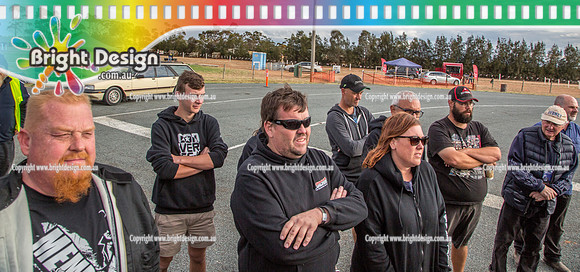 Mallee Drag Racing Shootout @ Swan Hill Dragway Sat 13 Oct 2018  (6042)   CREWS DRIVERS BRIEFING 0185 BUSHY COREY READ RXF347