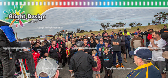 Mallee Drag Racing Shootout @ Swan Hill Dragway Sat 13 Oct 2018  (6048)  CREWS DRIVERS BRIEFING