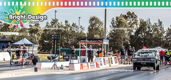 Mallee Drag Racing Shootout @ Swan Hill Dragway Sat 13 Oct 2018  (6345)   6352 ROB MCKAY  6887 ALEX BLIAS GTS383