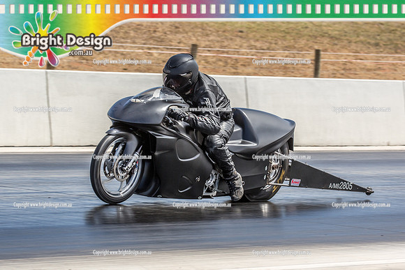 Mallee Drag Racing Shootout @ Swan Hill Dragway Sat 13 Oct 2018  (6591)    2805 JASE MCFARLANE BIKE