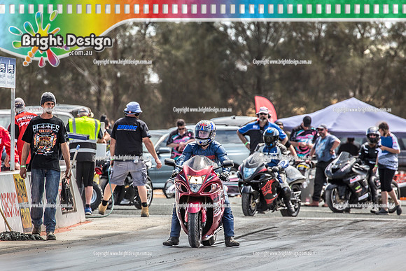 Mallee Drag Racing Shootout @ Swan Hill Dragway Sat 13 Oct 2018  (6598)   2439 JOHNNY HOG BIKE  556 LOCKY IRELAND