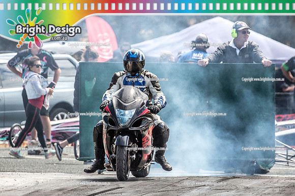 Mallee Drag Racing Shootout @ Swan Hill Dragway Sat 13 Oct 2018  (6626)   550 PAUL ANDREWS BIKE