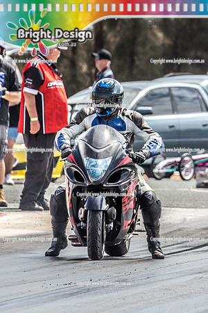 Mallee Drag Racing Shootout @ Swan Hill Dragway Sat 13 Oct 2018  (6630)    BIKE 550 PAUL ANDREWS
