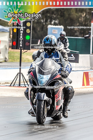 Mallee Drag Racing Shootout @ Swan Hill Dragway Sat 13 Oct 2018  (6638)  550 PAUL ANDREWS BIKE