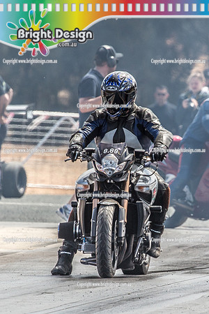 Mallee Drag Racing Shootout @ Swan Hill Dragway Sat 13 Oct 2018  (6582)   4935 GAVIN DOHNT BIKE