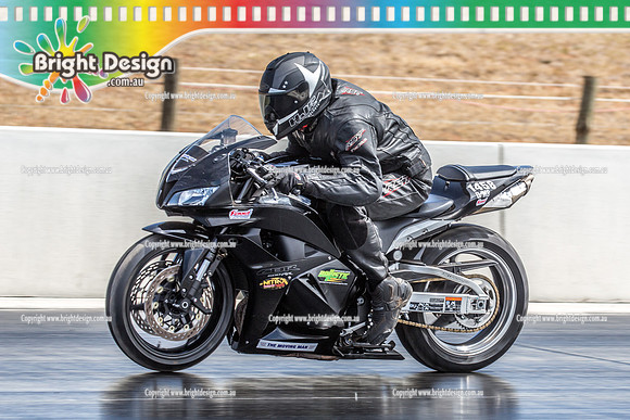 Mallee Drag Racing Shootout @ Swan Hill Dragway Sat 13 Oct 2018  (6636)   1458 DERRYN MCGREGOR BIKE