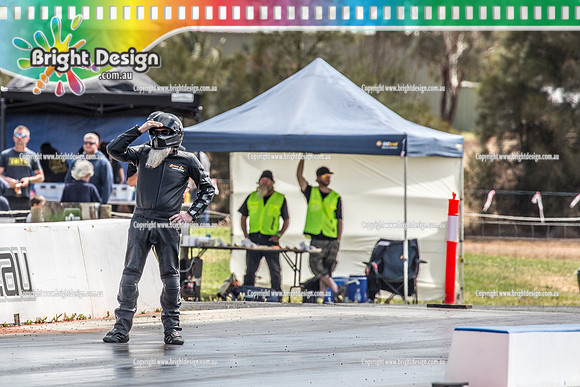 Mallee Drag Racing Shootout @ Swan Hill Dragway Sat 13 Oct 2018  (6621)   258   COREY BUTTERGIEG BIKE 2468 DANNY