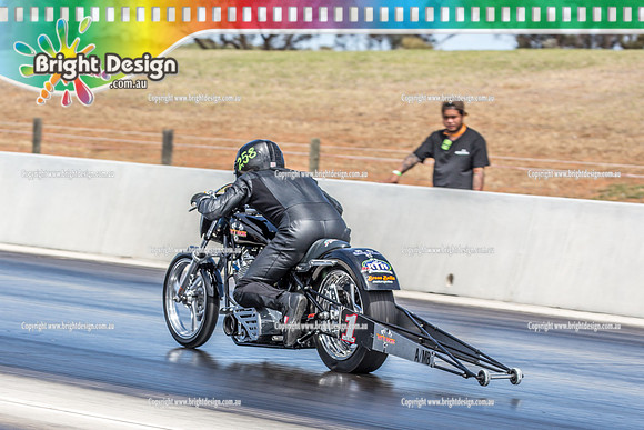 Mallee Drag Racing Shootout @ Swan Hill Dragway Sat 13 Oct 2018  (6618)  258  COREY BUTTERGIEG BIKE