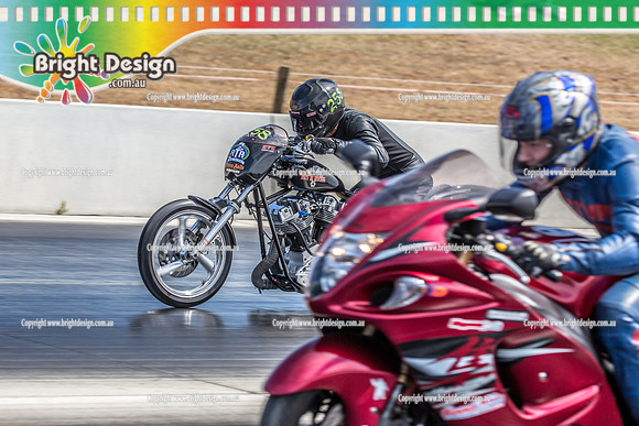 Mallee Drag Racing Shootout @ Swan Hill Dragway Sat 13 Oct 2018  (6616)   258 COREY BUTTERGIEG BIKE