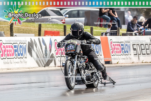 Mallee Drag Racing Shootout @ Swan Hill Dragway Sat 13 Oct 2018  (6613)  258 COREY BUTTERGIEG BIKE