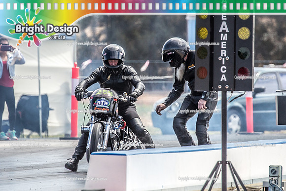 Mallee Drag Racing Shootout @ Swan Hill Dragway Sat 13 Oct 2018  (6595)   BIKE 2468   258 COREY BUTTERGIEG