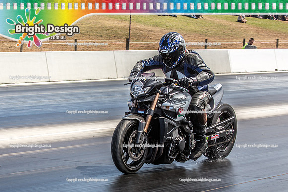 Mallee Drag Racing Shootout @ Swan Hill Dragway Sat 13 Oct 2018  (6592)  4935 GAVIN DOHNT BIKE
