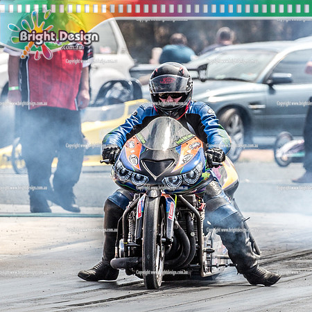 Mallee Drag Racing Shootout @ Swan Hill Dragway Sat 13 Oct 2018  (6642)-2   1016  ROB CASSAR BIKE