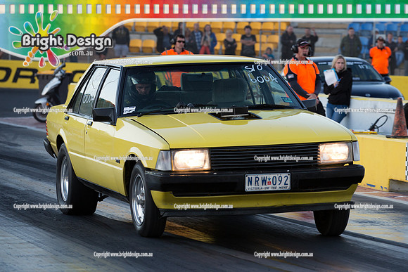 ANDRA Street Outlaws Drag Racing Quals Rnd 6 @ Calder Park 10 October 2014  (25944)  NRW092