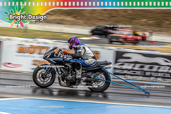 Kingpin Kuztums Thunder Road @ Calder Park Raceway Drag Racing Tuesday 3 Nov 2015  (37384)  352 BIKE BRENDON SANDERS