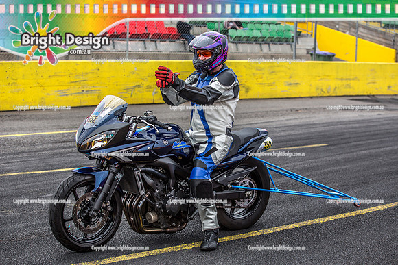 Kingpin Kuztums Thunder Road @ Calder Park Raceway Drag Racing Tuesday 3 Nov 2015  (37377)  352 BIKE BRENDON SANDERS