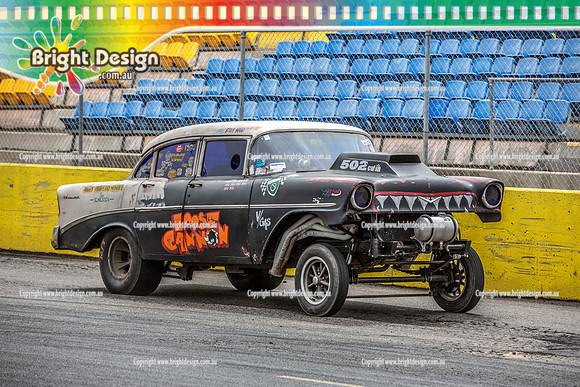 Kingpin Kuztums Thunder Road @ Calder Park Raceway Drag Racing Tuesday 3 Nov 2015  (37462)  1289 LOOSE CANNON