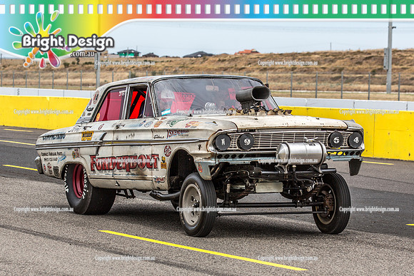 Kingpin Kuztums Thunder Road @ Calder Park Raceway Drag Racing Tuesday 3 Nov 2015  (37545)  2787 THUNDERBOLT