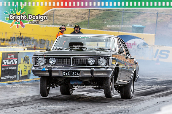 Kingpin Kuztums Thunder Road @ Calder Park Raceway Drag Racing Tuesday 3 Nov 2015  (37604)  5216 KYA844 KENNY