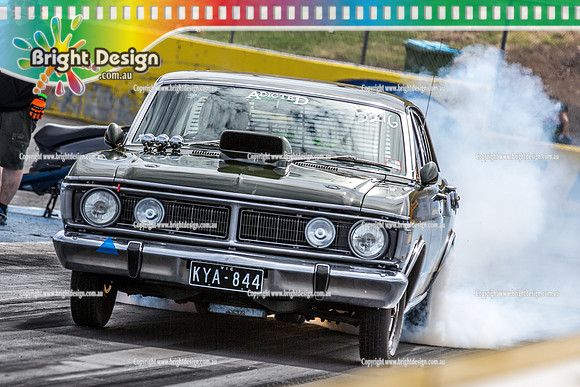 Kingpin Kuztums Thunder Road @ Calder Park Raceway Drag Racing Tuesday 3 Nov 2015  (37766)  5216 KYA844 KENNY