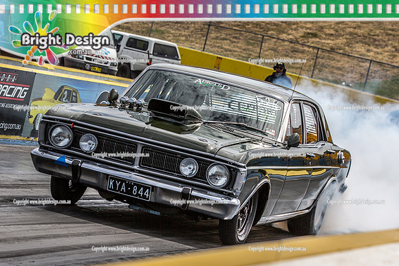 Kingpin Kuztums Thunder Road @ Calder Park Raceway Drag Racing Tuesday 3 Nov 2015  (37768)  5216 KYA844 KENNY