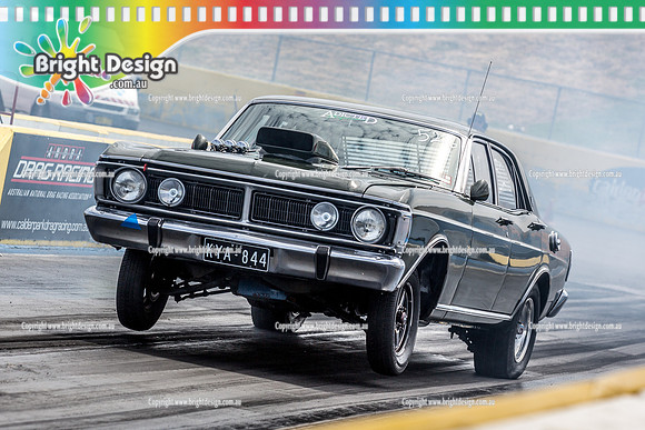 Kingpin Kuztums Thunder Road @ Calder Park Raceway Drag Racing Tuesday 3 Nov 2015  (37770)  5216 KYA844 KENNY