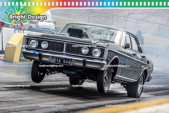 Kingpin Kuztums Thunder Road @ Calder Park Raceway Drag Racing Tuesday 3 Nov 2015  (37771)  5216 KYA844 KENNY