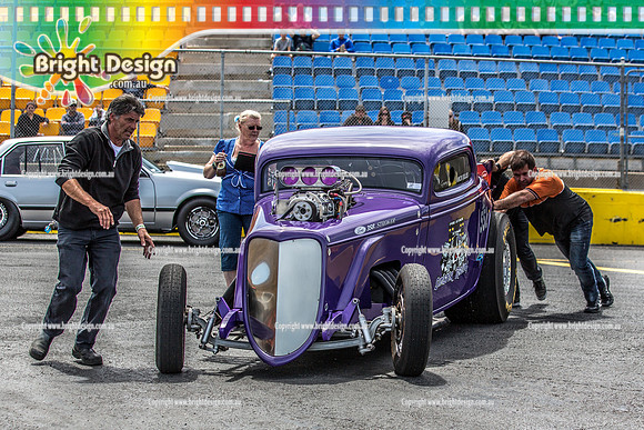 Kingpin Kuztums Thunder Road @ Calder Park Raceway Drag Racing Tuesday 3 Nov 2015  (37789)    552 MICK ELLIS